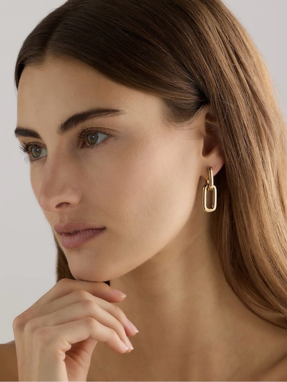Quince Convertible U Hoops Earrings - Picture 4 of 7